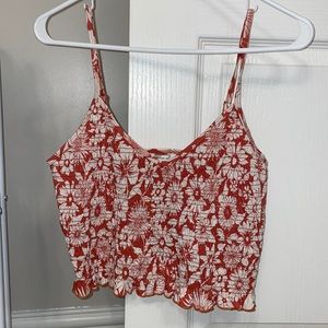 Cropped Ruched Camisole | American Eagle Outfitters